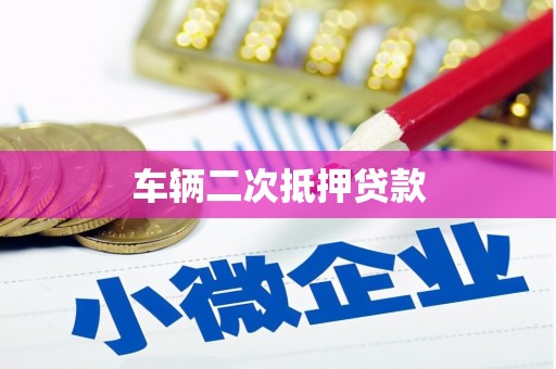 江源车辆二次抵押贷款