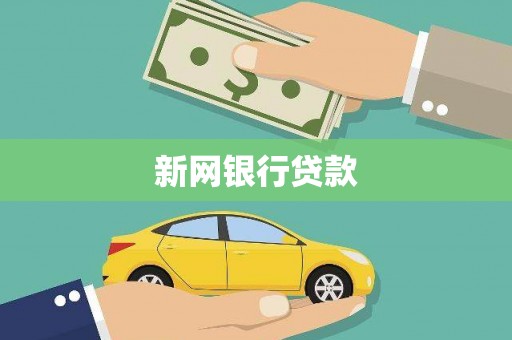 江源新网银行贷款