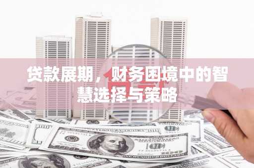 江源贷款展期，财务困境中的智慧选择与策略