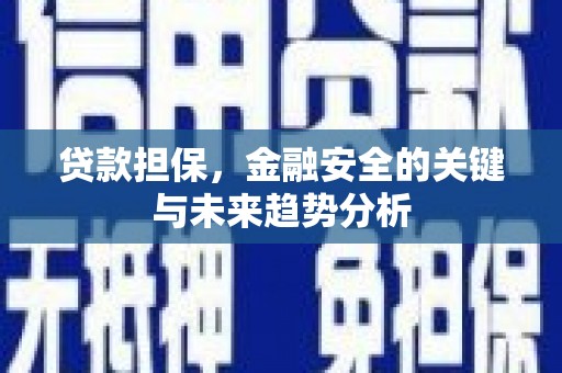 江源贷款担保，金融安全的关键与未来趋势分析