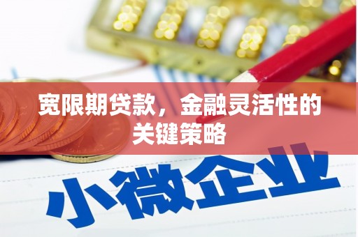 江源宽限期贷款，金融灵活性的关键策略