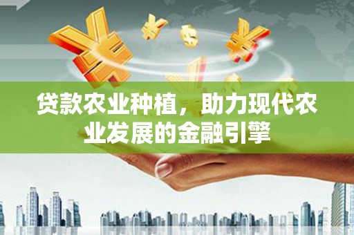 江源贷款农业种植，助力现代农业发展的金融引擎