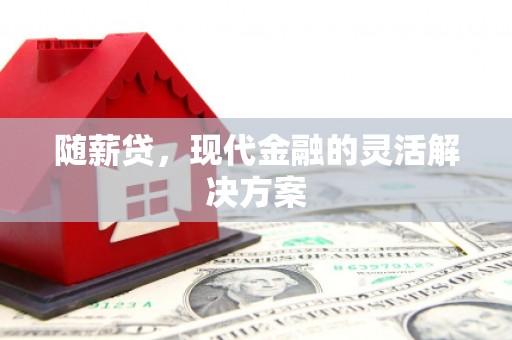 江源随薪贷，现代金融的灵活解决方案