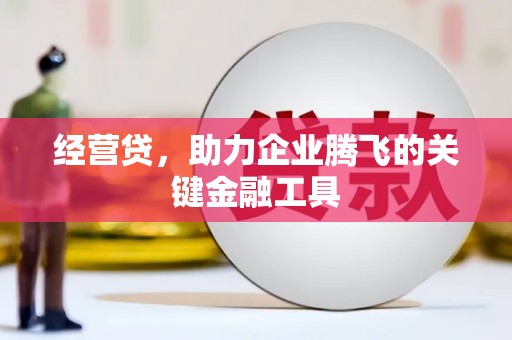 江源经营贷，助力企业腾飞的关键金融工具