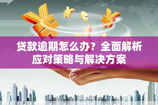 江源贷款逾期怎么办？全面解析应对策略与解决方案