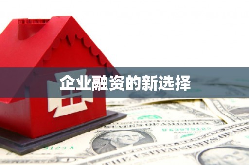 江源企业融资的新选择