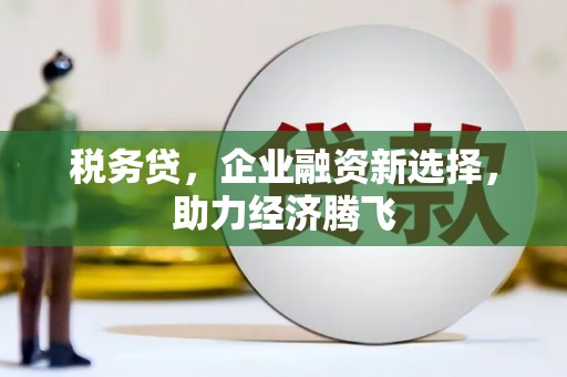 江源税务贷，企业融资新选择，助力经济腾飞