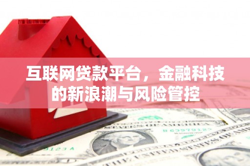 江源互联网贷款平台，金融科技的新浪潮与风险管控