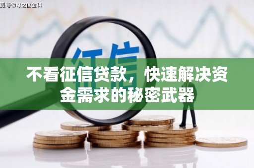 江源不看征信贷款，快速解决资金需求的秘密武器