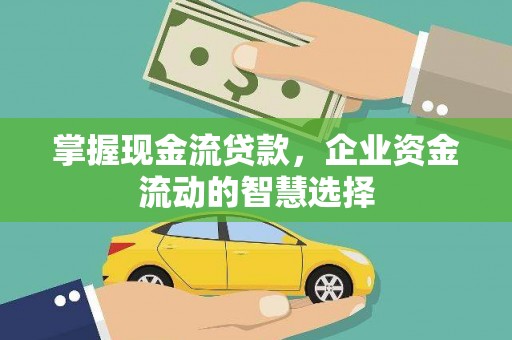 江源掌握现金流贷款，企业资金流动的智慧选择