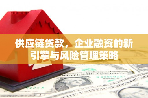 江源供应链贷款，企业融资的新引擎与风险管理策略
