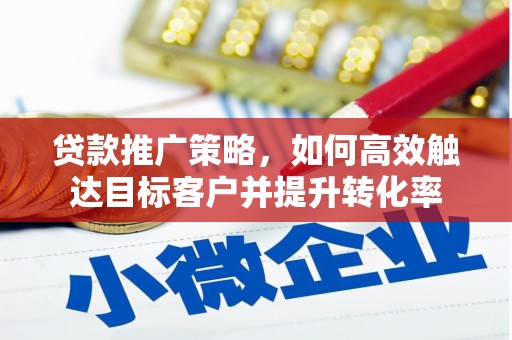 江源贷款推广策略，如何高效触达目标客户并提升转化率