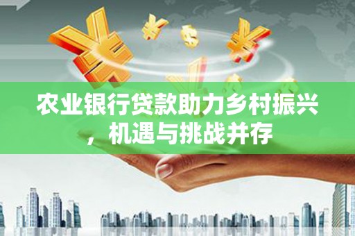 江源农业银行贷款助力乡村振兴，机遇与挑战并存