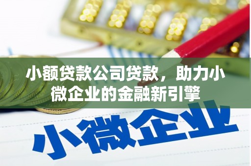 江源小额贷款公司贷款，助力小微企业的金融新引擎