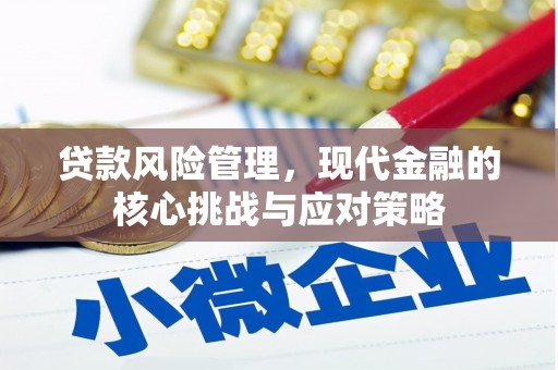 江源贷款风险管理，现代金融的核心挑战与应对策略