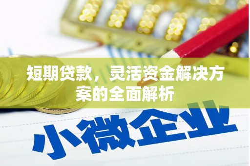 江源短期贷款，灵活资金解决方案的全面解析