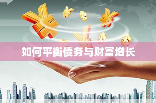 江源如何平衡债务与财富增长